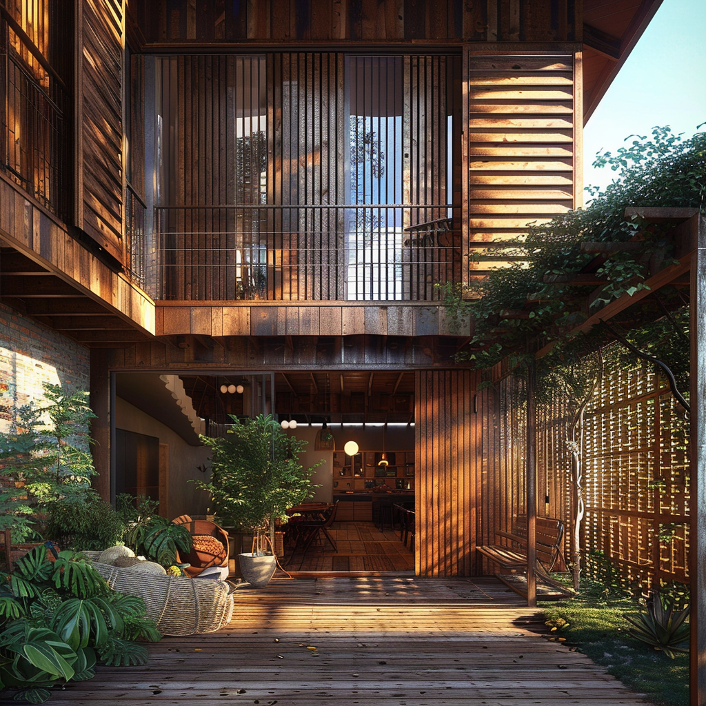 Топ-5 популярных видов древесины для облицовки фасадов зданий в 2024 году
