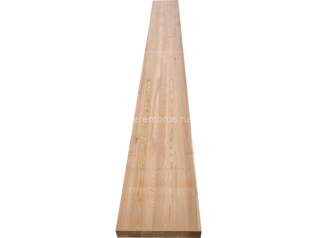 Мебельный щит (лиственница) 20x600x3000 мм Сорт Цельноламельный Экстра