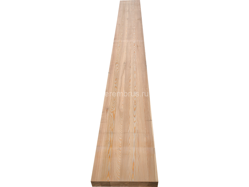 Мебельный щит (лиственница) 20x600x3000 мм Сорт Цельноламельный Экстра
