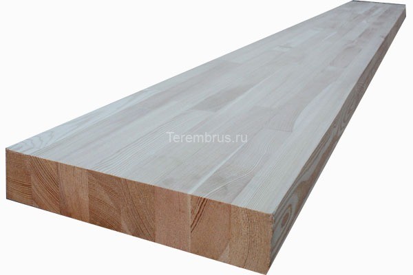Тетива для лестниц (сосна) 60x400 5м Категория А